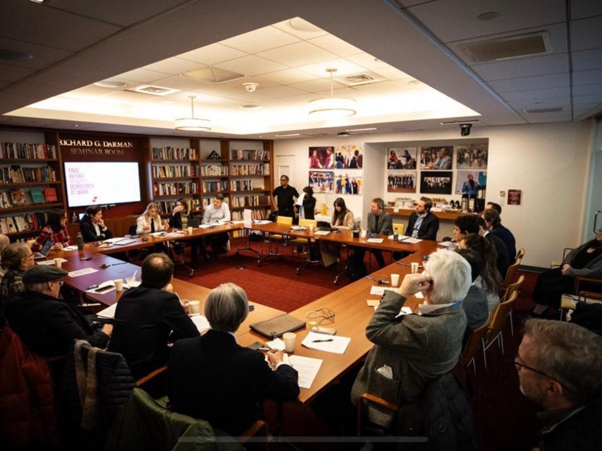 February 4, 2026. Harvard Kennedy School of Government, Briefing breakfast on the&nbsp;Report