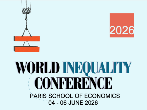 June 5, 2026. Paris School of Economics – World Inequality&nbsp;Conference